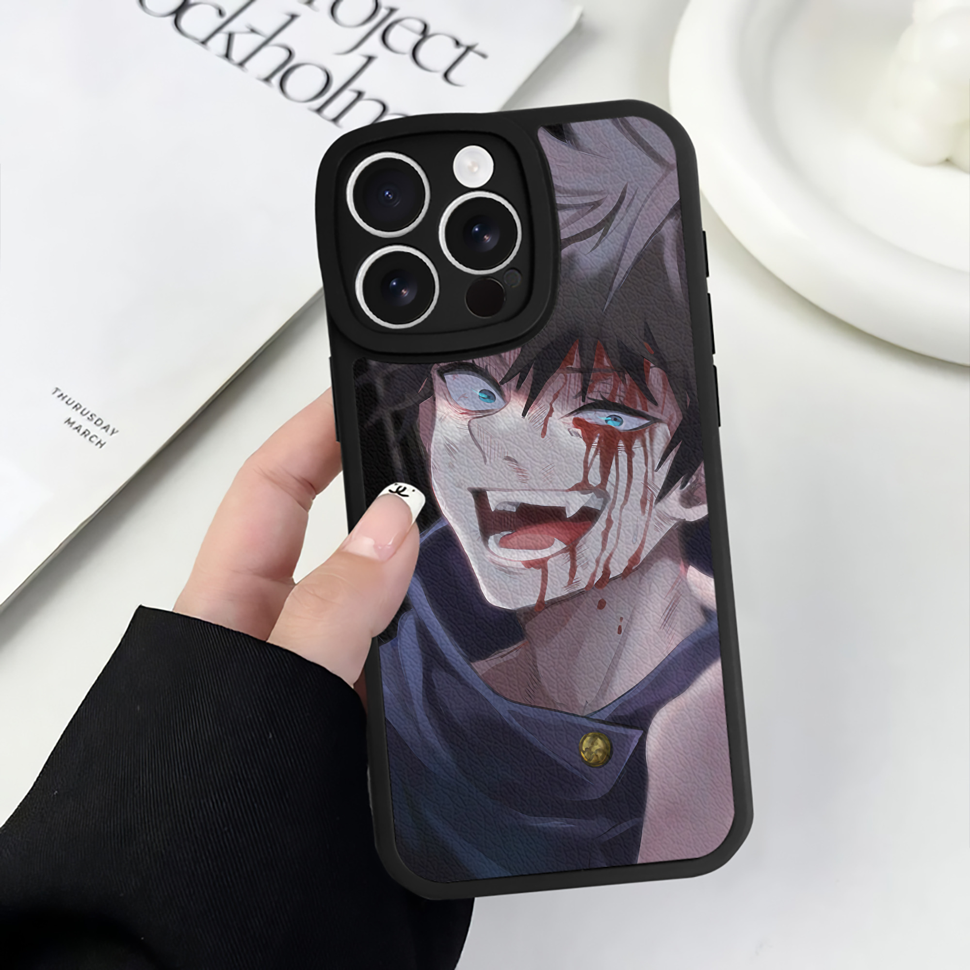 （画像用） SPY×FAMILY间谍家家酒 【iPhone 16シリーズ対応】シリコンスマホケース（レザー調） 材質：シリコン